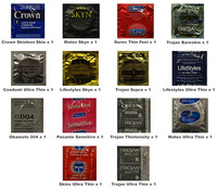 Thin Condoms Trial Pack (14 Pack)