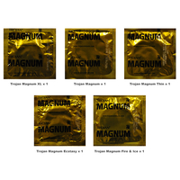 Trojan Magnum Condoms Trial Pack (5 Pack)