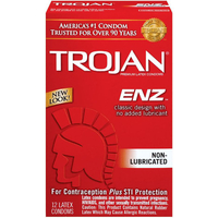 Trojan Non Lubricated Condoms (12 pack)