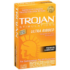 Trojan Ultra Ribbed Condoms (12 pack)