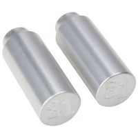 81 Custom Pegs 81 Custom 81 Grind Pegs - Silver