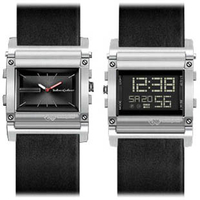 Black Dice Watch Black Dice Twisted Watch - Black Silver BD03501