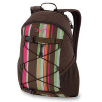 Dakine Rucksack Dakine Girls Wonder Pack 09 - Brown Duxberry Stripe