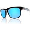 Electric Sunglasses Electric Knoxville Sunglasses - Powder Splatter ~ Grey Blue Chrome