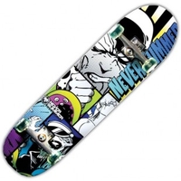Never Summer Longboard Never Summer Rival LongBoard - Blue Yellow