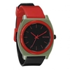 Nixon Watch Nixon Time Teller PU Watch - Surplus Black Red