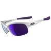 Oakley Sunglasses Oakley Commit SQ Womens Sunglasses - Polished White ~ Violet Iridium