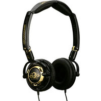 Skull Candy Skullcandy Lowrider Headphones - Black and Gold