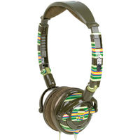 Skull Candy Skullcandy Lowrider Headphones - Brown Stripe