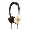 Skull Candy Skullcandy Lowrider w Mic Headphones - Black Bone