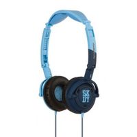 Skull Candy Skullcandy Lowrider w Mic Headphones - Light Blue Navy