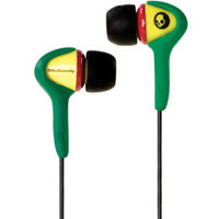 Skull Candy Skullcandy Smokin Bud 9mm Earbuds - Rasta