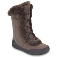 The North Face Shoes North Face Womens Nuptse Fur IV Demi Boot - Cub Brown Herringbone Demitasse Brown