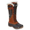 The North Face Shoes North Face Womens Shellista Lace Boot - Shiny Demitasse Brown Leather Brown