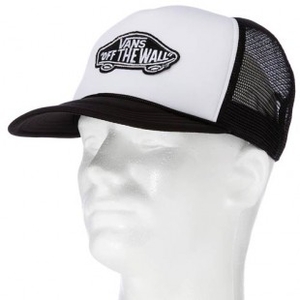 Vans Cap Vans Classic Patch Trucker Cap - White Black