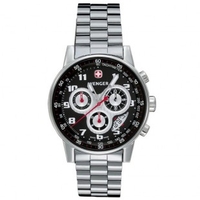 Wenger Watch Wenger Commando Open Date Watch - Steel Bracelet