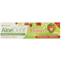 Aloe Dent Cool Strawberry Childrens Toothpaste 50ml