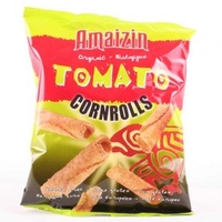 Amaizin Organic Corn Rolls Tomato 100g