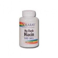 Aubrey Organics No Flush Niacin - 500 100 capsule