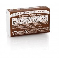 Dr Bronner Organic Eucalyptus Soap Bar 140g