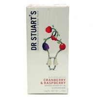 Dr Stuarts Cranberry & Raspberry Tea 15 Servings