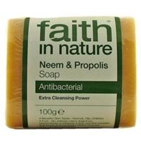 Faith in Nature Neem & Propolis Pure Vegetable Soap 100g