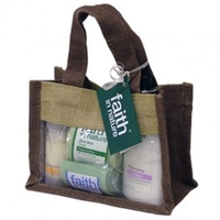 Faith In Nature Two Toned Jute Gift Bag