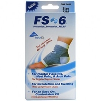 FS6 SMCompression Foot Sleev SM UK Shoe Size 4 Box