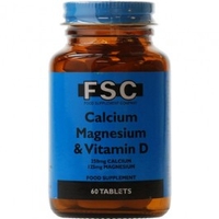 FSC Calcium,  Magnesium & D 60 Tablets
