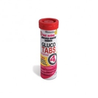 GlucoTabs Glucose Tablets Raspberry Tube - 10 Tablets
