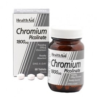Healthaid Chromium Picolinate 200ug 60 Tablets