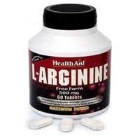 Healthaid L-Arginine 500mg - 60 tablets