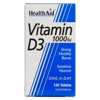 Healthaid Vitamin D 1000iu 120 Tablets