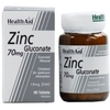 Healthaid Zinc Gluconate 70mg 90 Tablets