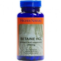 Higher Nature Betaine HCL 90 Capsules