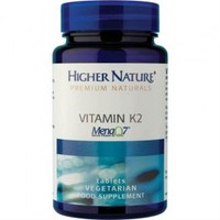 Higher Nature Premium Naturals Vitamin K2 30 Tablets