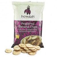 Howdah Peppered Banana Chips 100g