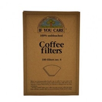 If You Care Coffee Filters No.4 Unbleached 100s Large