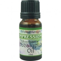 Impressions Aromatherapy Eucalyptus Pure Essential Oil 10ml