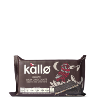 Kallo Milk Chocolate Topped Rice Cakes 125g