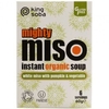 King Soba Organic Miso Soup Pumpkin & Vegetable 60g (Order 10 for 1 Box)