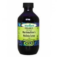 kiwiherb Organic Marshmallow & Mullein Cough Syrup 200ml