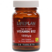 Lifeplan Vitamin B12 Sublingual 30 Tablets