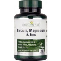 natures aid Calcium,  Magnesium + Zinc 90 Tablets