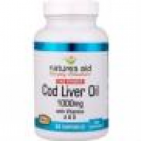 natures aid Cod Liver Oil (High Strength) - 1000mg 180 Caps
