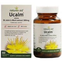 Natures Aid Ucalm St Johns Wort 60 Tablets