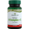 natures aid Vitamin B Complex + C High Potency (with Vitamin C) 30 Tabs