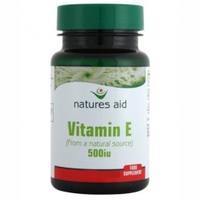 Natures Aid Vitamin E 500iu 60 Capsules