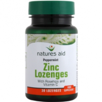 natures aid Zinc Lozenge (Peppermint) 30 Tablets