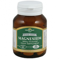 natures own Biofood Magnesium 100mg 60 tabs